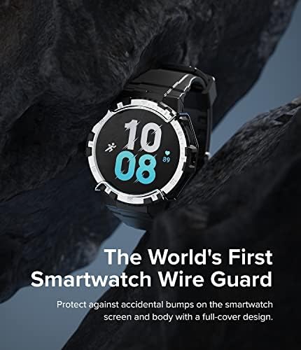 Ringke Fusion-X Guard [Band + Case] ​​תואם ל- Samsung Galaxy Watch 5 עם Case ו- Galaxy Watch 4 Strap, כיסוי